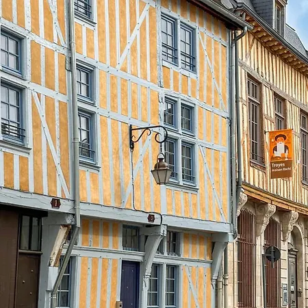 Ferienwohnung Le Loft Brunneval - Refuge Arty Du Xvie Siecle Troyes Exterior foto
