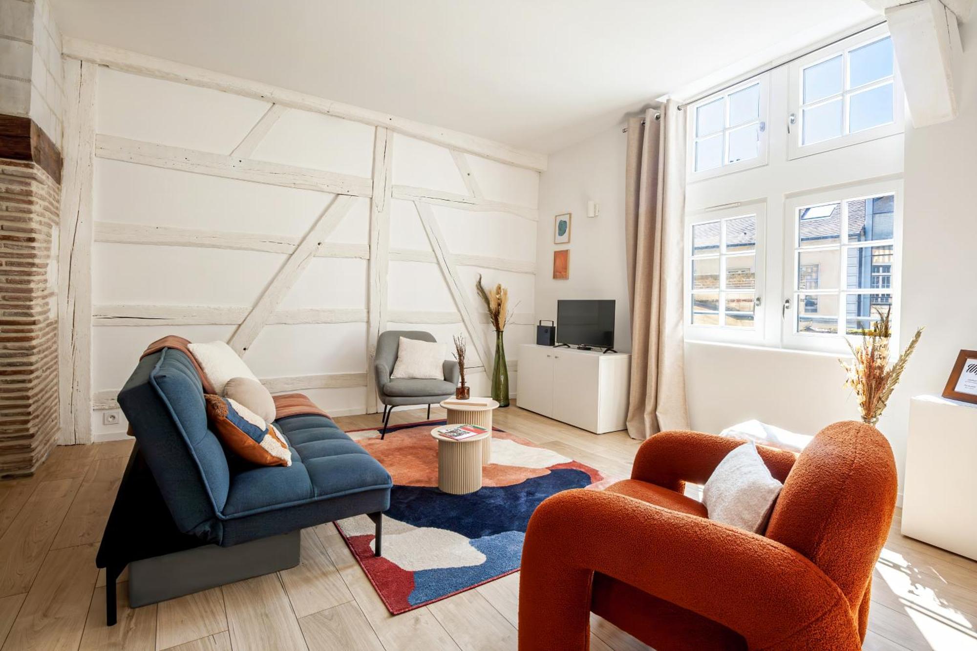 Le Loft Brunneval - Refuge Arty Du Xvie Siecle Apartment