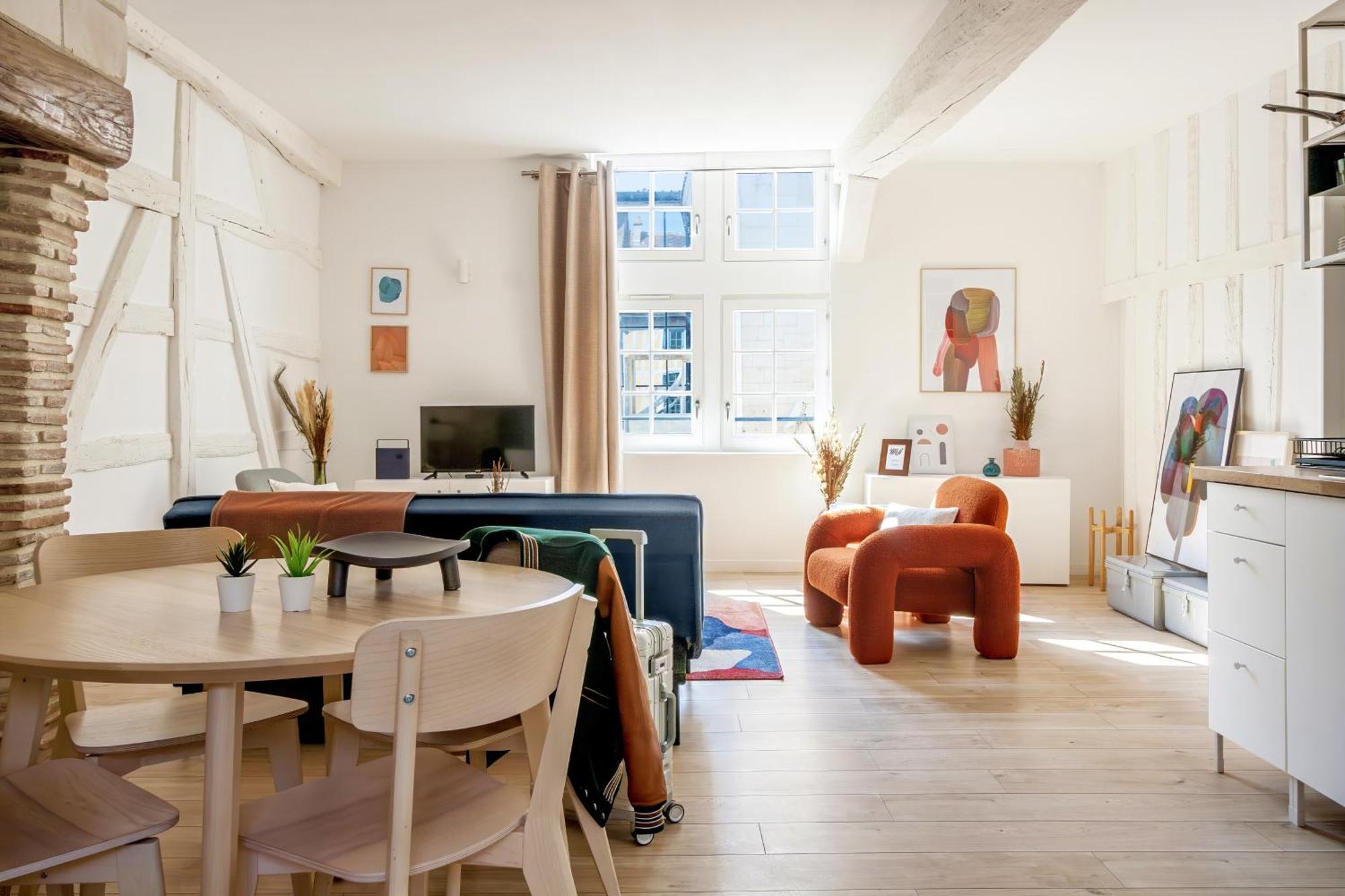 Appartement Le Loft Brunneval - Refuge Arty Du Xvie Siecle